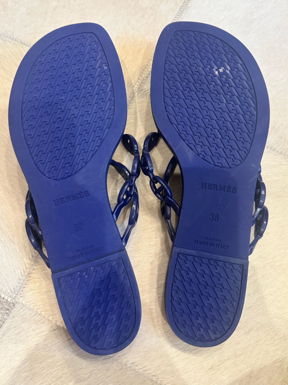 Hermes Island Sandal (Blue) - Picture 9 of 10